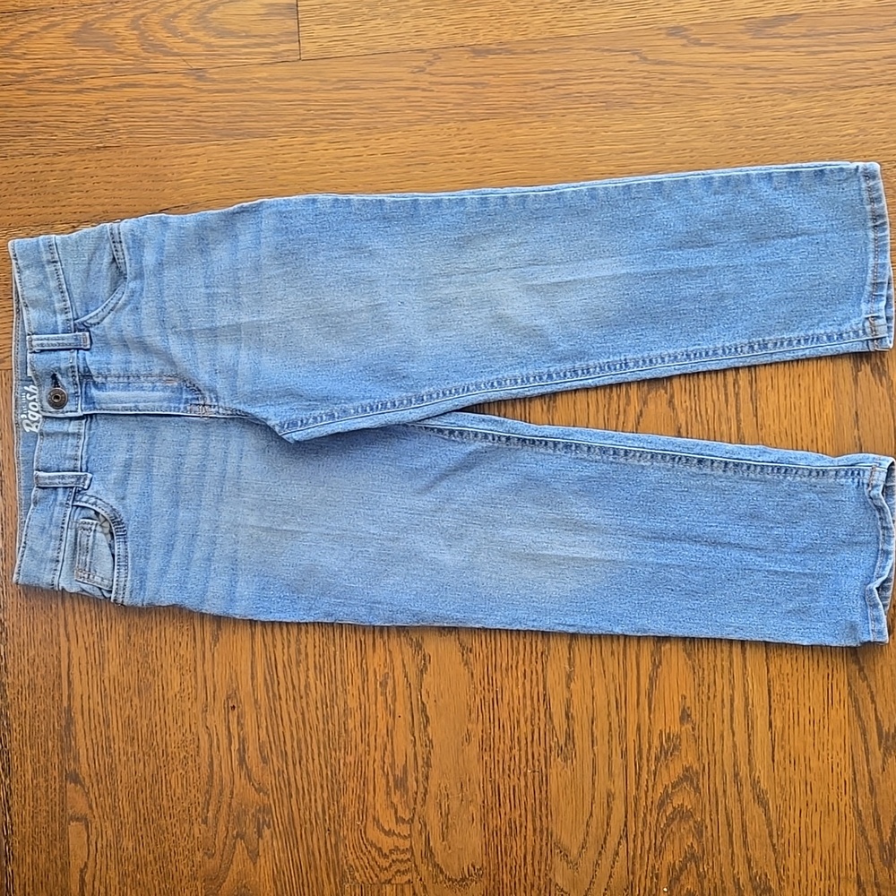 B'gosh Kids classic blue jeans cotton blend size 6r/6a